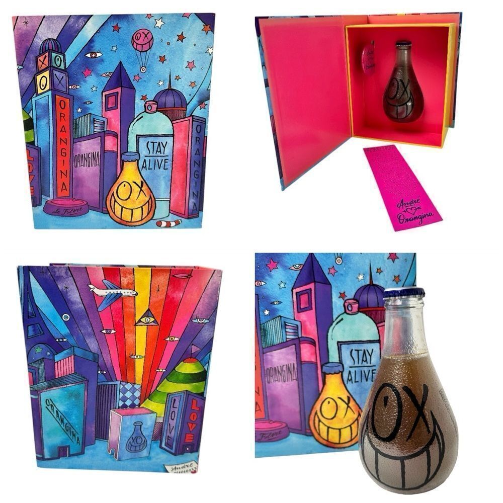 ANDRE Saraiva Orangina X Andre Collector's Box Colette France